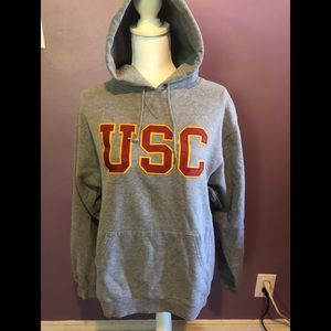 Grey USC Hoodie Sz. M EUC